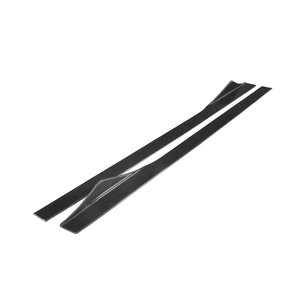Universal Carbon Fiber Car Side Skirts for Mercedes Benz Golf GTI Audi S5 S6 S3 S4