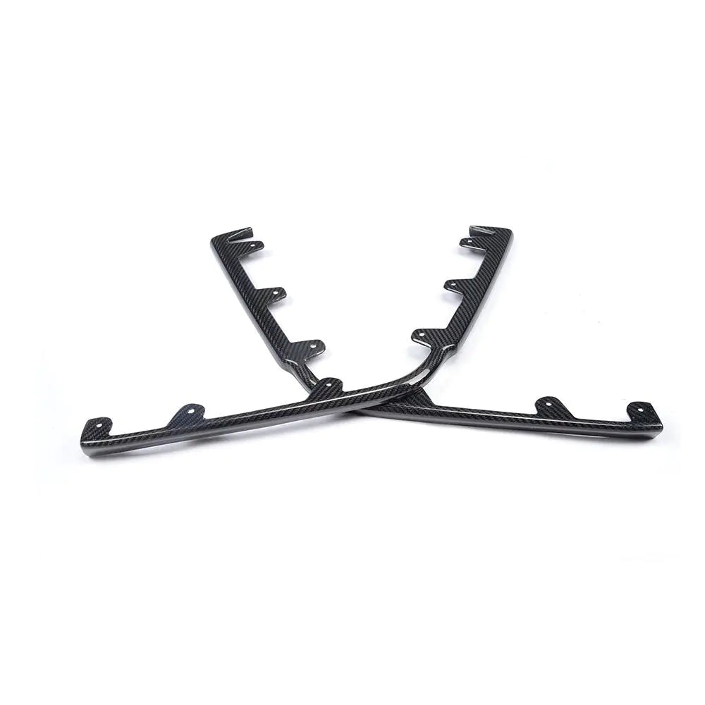 Carbon Fiber Front Bumper Lip Splitter for Cadillac CTS-V 2013 2014