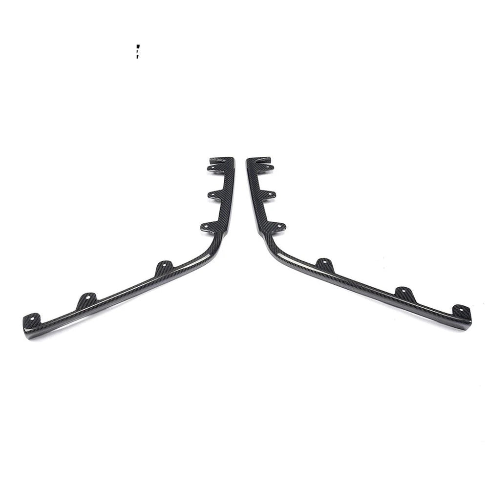 Carbon Fiber Front Bumper Lip Splitter for Cadillac CTS-V 2013 2014