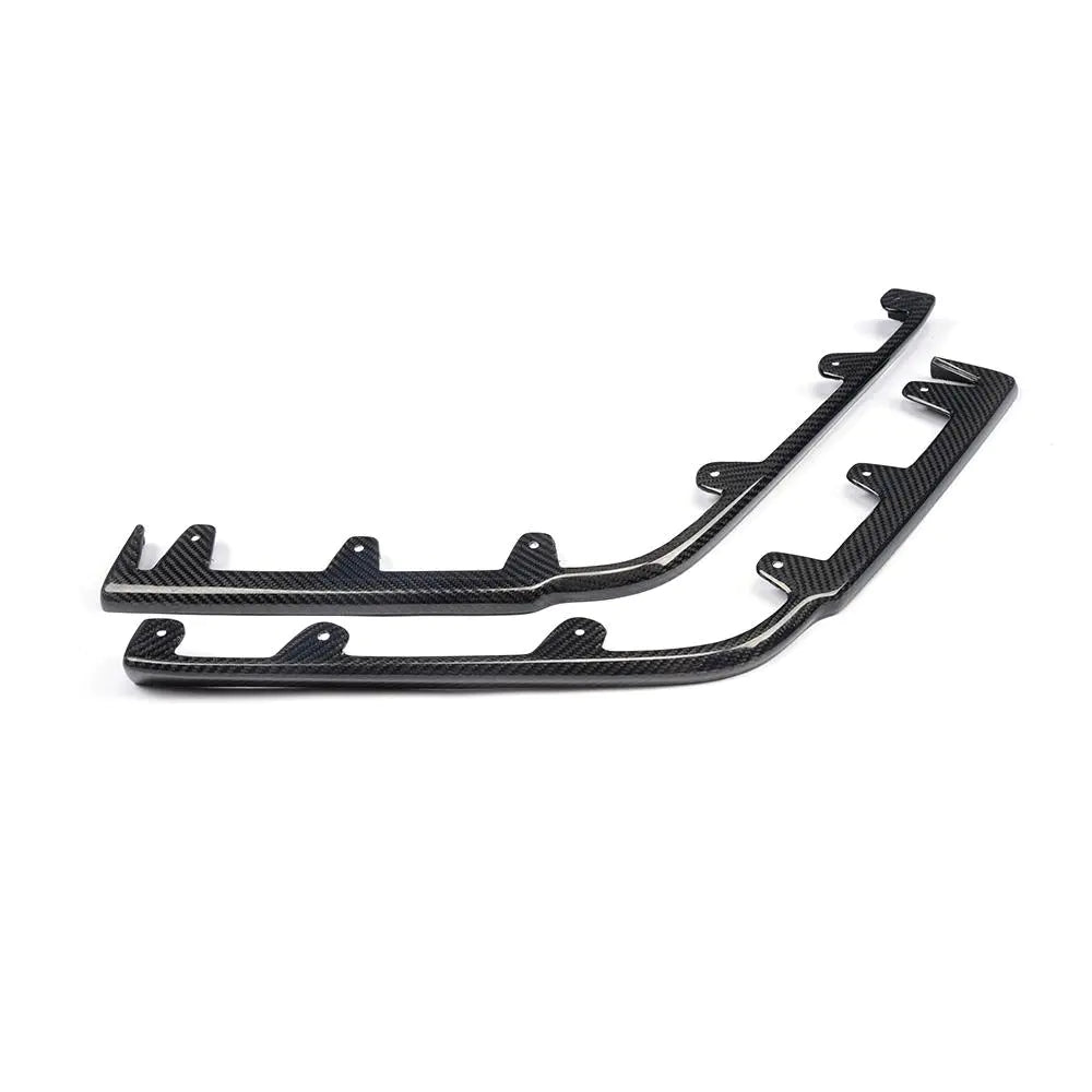 Carbon Fiber Front Bumper Lip Splitter for Cadillac CTS-V 2013 2014