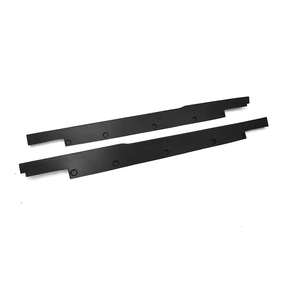 Carbon Fiber Side Skirts Extension for Tesla Model S Sedan 4-Door 12-16
