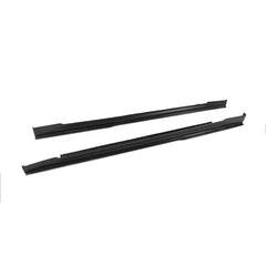 Carbon Fiber Side Skirts Extension for Tesla Model S Sedan 4-Door 12-16