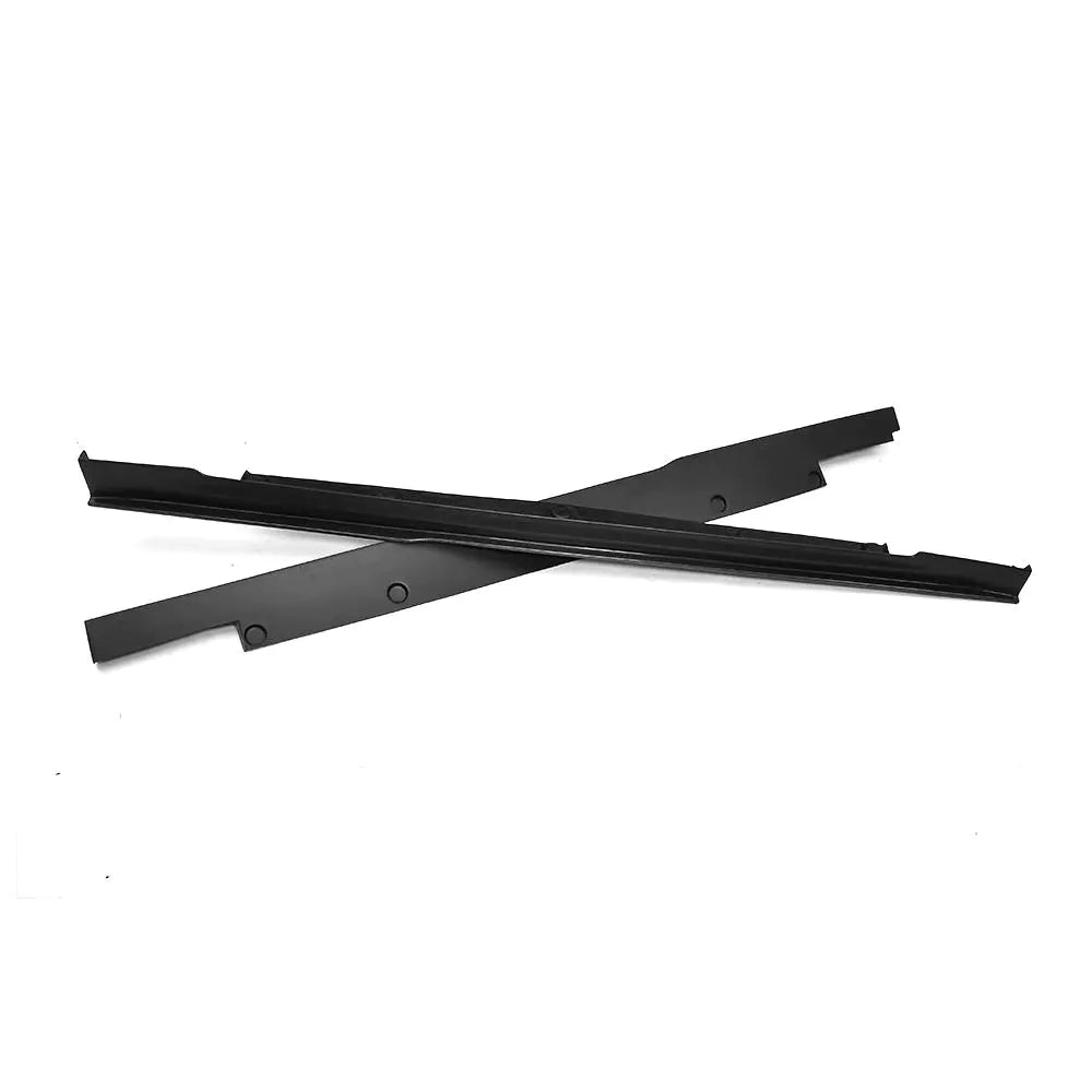 Carbon Fiber Side Skirts Extension for Tesla Model S Sedan 4-Door 12-16