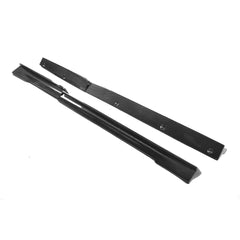 Carbon Fiber Side Skirts Extensions for Tesla Model S 14-17