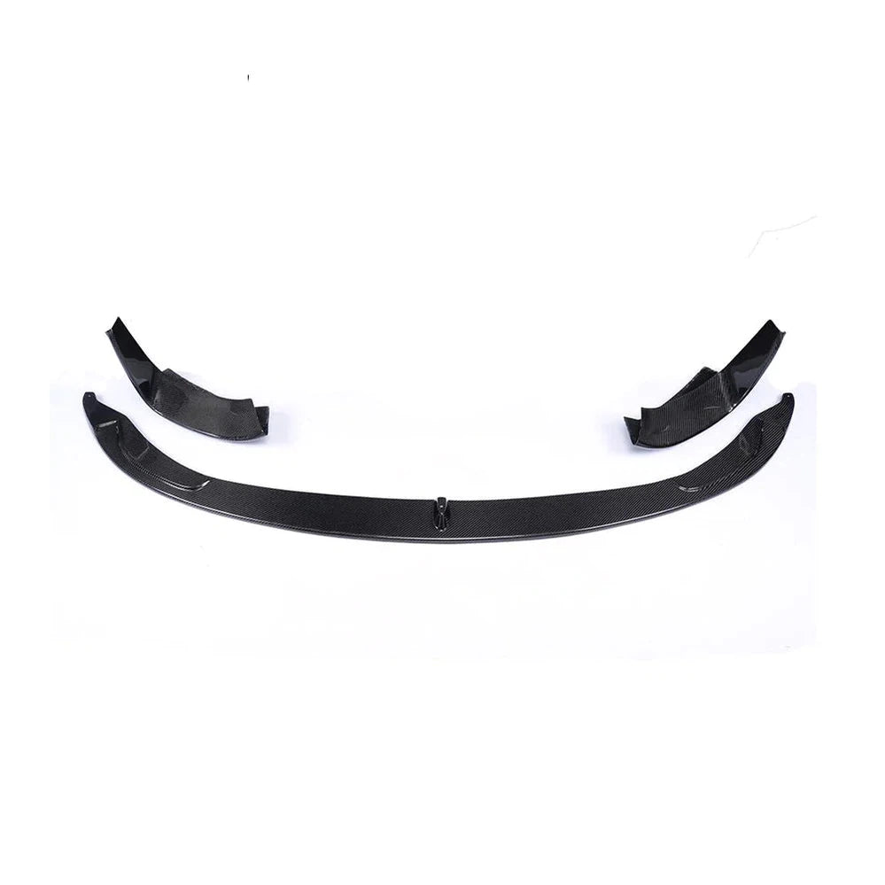 Front Bumper Lip Spoiler Splitters for BMW F82 F83 M4 F80 M3 Sedan Coupe Convertible 2014 - 2019 Dry Carbon Fiber