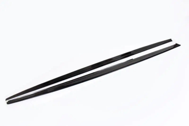 For BMW 3Series F30 320i 328i 335i M Sport Side Skirts Extension Lips Sedan 4-Door 2012 - 2017 Carbon Fiber