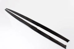 For BMW 3Series F30 320i 328i 335i M Sport Side Skirts Extension Lips Sedan 4-Door 2012 - 2017 Carbon Fiber