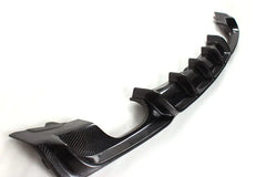 Carbon Fiber Car Styling Rear Bumper Guard Diffuser Lip Spoiler for BMW F30 M Sport 2012 - 2017 Dual Exhaust Two Outlets