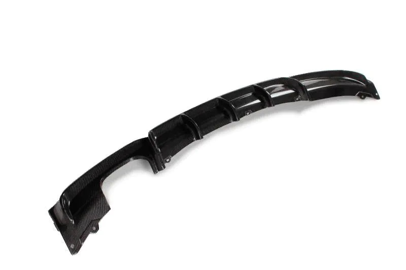 Carbon Firber / FRP Rear Bumper Guard Diffuser Lip Spoiler for BMW F30 M Sport 2012 - 2017 Single Exhaust Two Outlet