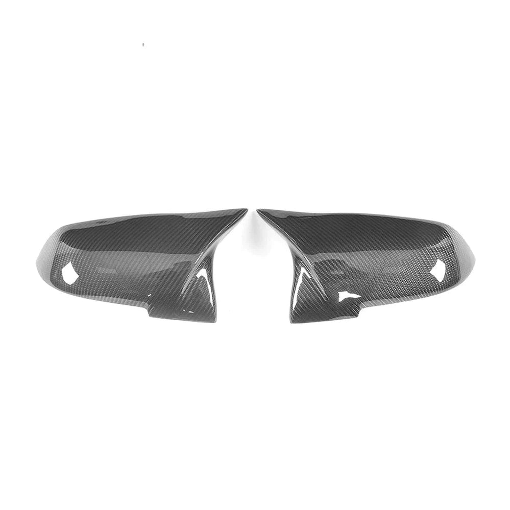 Carbon Fiber Car Side Rearview Mirror Covers Caps for BMW F20 F22 F30 F35 F34 GT F32 X1 LHD 2014 - 2018 Replacement Style