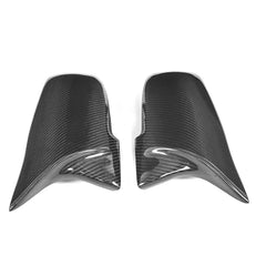 Carbon Fiber Car Side Rearview Mirror Covers Caps for BMW F20 F22 F30 F35 F34 GT F32 X1 LHD 2014 - 2018 Replacement Style