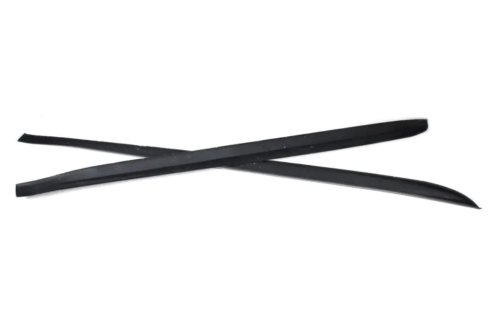 2PCs/Set Carbon Fiber Side Skirts Extension Door Upper Aprons for BMW 4 series F32 M Tech M Sport Bumper Only 2014-2017