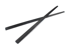 Side Skirts Extension Lip Apron for BMW 4Series F32 M Sport Sedan Coupe Convertible 2014 - 2017 Carbon Fiber