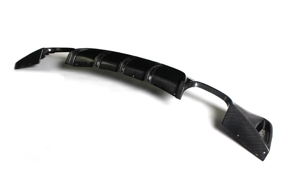 Carbon Fiber Rear Bumper Lip Diffuser Spoiler for BMW 4 Series F32 F33 F36 M Sport Sedan Gran Coupe Convertible 2014 - 2018