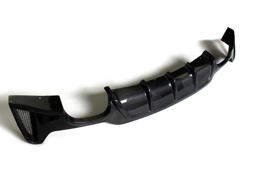 Carbon Fiber Rear Bumper Lip Diffuser Spoiler for BMW 4 Series F32 F33 F36 M Sport Sedan Gran Coupe Convertible 2014 - 2018