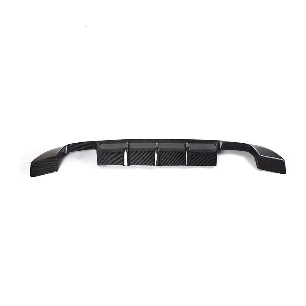 Carbon Fiber Car Rear Bumper Diffuser Lip Spoiler for BMW 3 Series 325i 330i 335i E92 E93 M Sport Coupe Convertible 2007 - 2013