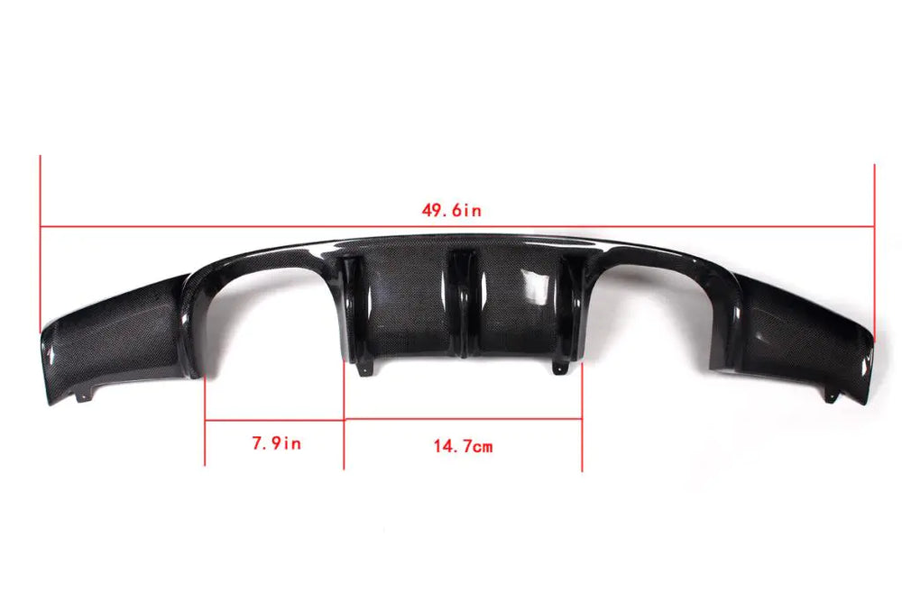 Carbon Fiber Auto Rear Bumper Lip diffuser Spoiler for BMW 3 Series E92 M3 2008 - 2013 Car Tuning Parts