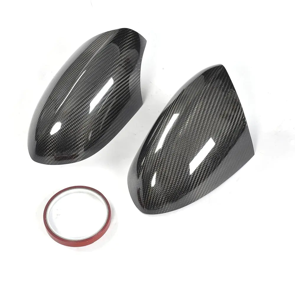 Add on Style Car Rear Review Mirror Cover Caps DRY Carbon Trims for BMW 3 Series E92 M3 Coupe 2008 - 2013