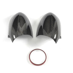 Add on Style Car Rear Review Mirror Cover Caps DRY Carbon Trims for BMW 3 Series E92 M3 Coupe 2008 - 2013
