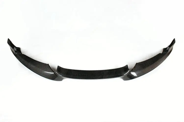 Front Bumper Lip Spoiler Splitters for BMW 1 Series E82 E88 M Sport M tech Coupe Convertible 2008 - 2013 Carbon Fiber