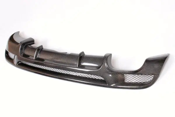 Rear Bumper Diffuser Lip Spoiler for BMW 1Series E82 E88 128i 135i M Sport 2008-2013 M Tech Coupe Convertible Carbon Fiber