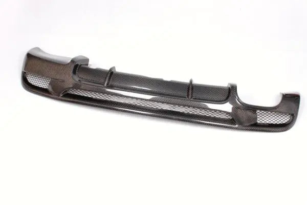 Rear Bumper Diffuser Lip Spoiler for BMW 1Series E82 E88 128i 135i M Sport 2008-2013 M Tech Coupe Convertible Carbon Fiber