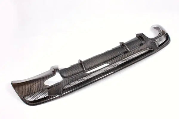 Rear Bumper Diffuser Lip Spoiler for BMW 1Series E82 E88 128i 135i M Sport 2008-2013 M Tech Coupe Convertible Carbon Fiber