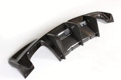 Rear Bumper Diffuser Lip Spoiler for BMW E82 1 Series 1M Coupe 2-Door 2011 2012 2013 Bumper Guard Carbon Fiber