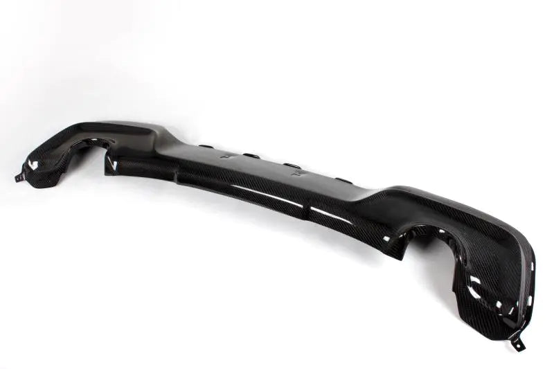 Car Rear Bumper Lip Diffuser Guard for BMW 1 Series F20 M Sport M135i Bumper Only 2011 - 2014 Carbon Fiber