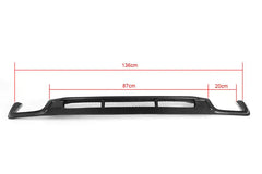 For F10 F18 Standard Bumper 2011 - 2013 Carbon Fiber Rear Diffuser Lip Bumper Guard for BMW 5 Series
