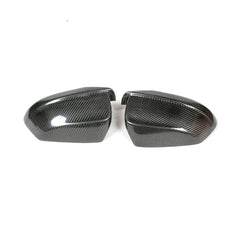 Car-Styling Carbon Fiber Side Mirror Cover Caps Trim for BMW 5 Series 525i 528i F10 2012 2013 2014