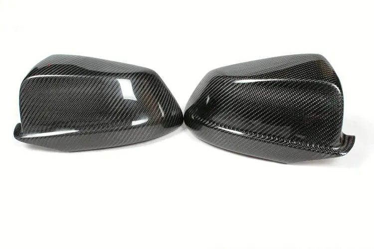 Car-Styling Carbon Fiber Side Mirror Cover Caps Trim for BMW 5 Series 525i 528i F10 2012 2013 2014