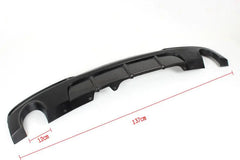 Half Carbon Fiber Car Rear Bumper Diffuser Lip for BMW F10 M Sport Sedan 530i 535i 550i 2012 - 2016