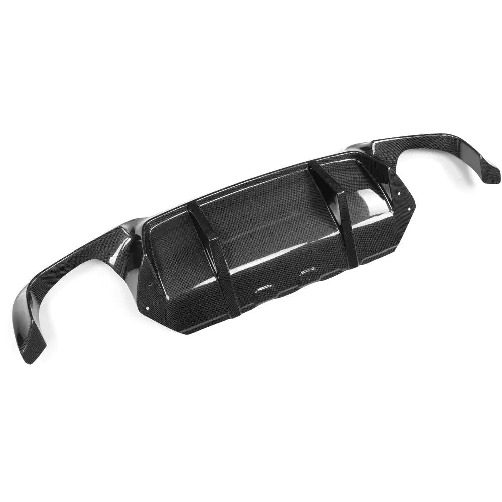 Carbon Fiber Car Rear Bumper Lip Diffuser Spoiler for BMW 5 Series F10 M5 Sedan 2012 - 2017