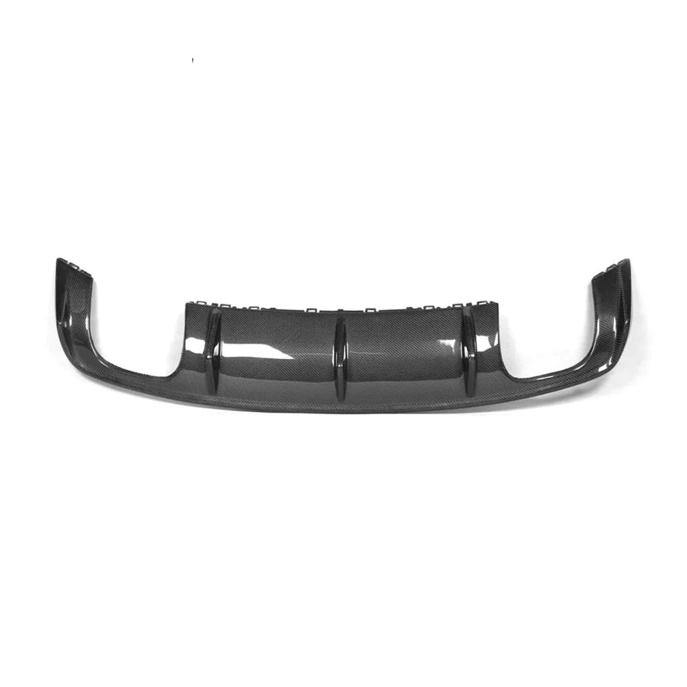 Rear Bumper Guard Lip Diffuser Spoiler for Audi A3 Sline S3 Sedan 4-Door 2013 2014 2015 2016 Carbon Fiber