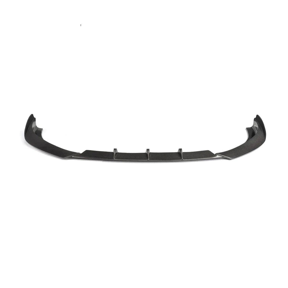Car Front Bumper Lip Spoiler Splitters for Audi A3 Sline S3 Sedan 4-Door 2013 - 2016 Carbon Fiber