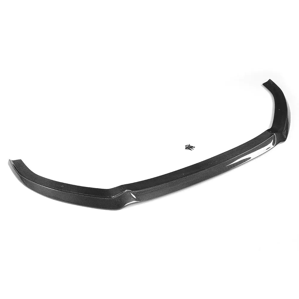 Carbon Fiber Car Front Bumper Lip Splitters Spoiler Apron for Audi S3 A3 8V SLINE Sportback Hatchback 2017 2018