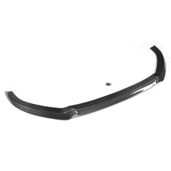 Carbon Fiber Car Front Bumper Lip Splitters Spoiler Apron for Audi S3 A3 8V SLINE Sportback Hatchback 2017 2018