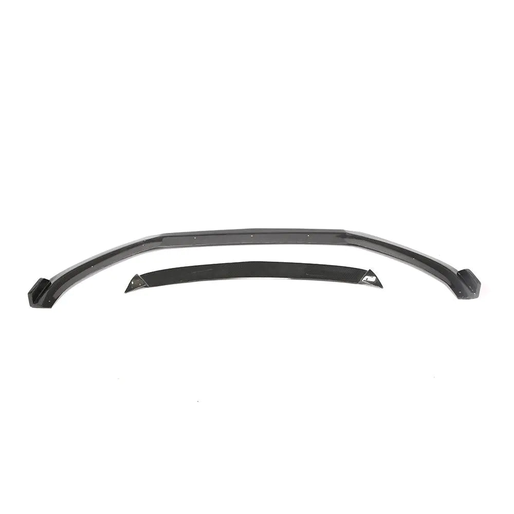 Carbon Fiber Front Bumper Lip Spoiler For Audi A3 Sline S3 2017 - 2019 Front Bumper Lip Spoiler Splitters 2 pieces Per Set