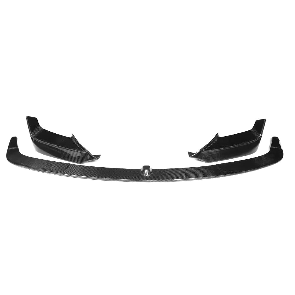 JC-HD004 Front Bumper Lip Spoiler Splitters for BMW F06 F12 F13 M tech M Sport 2012 - 2016 Carbon Fiber Black Bumper Guard