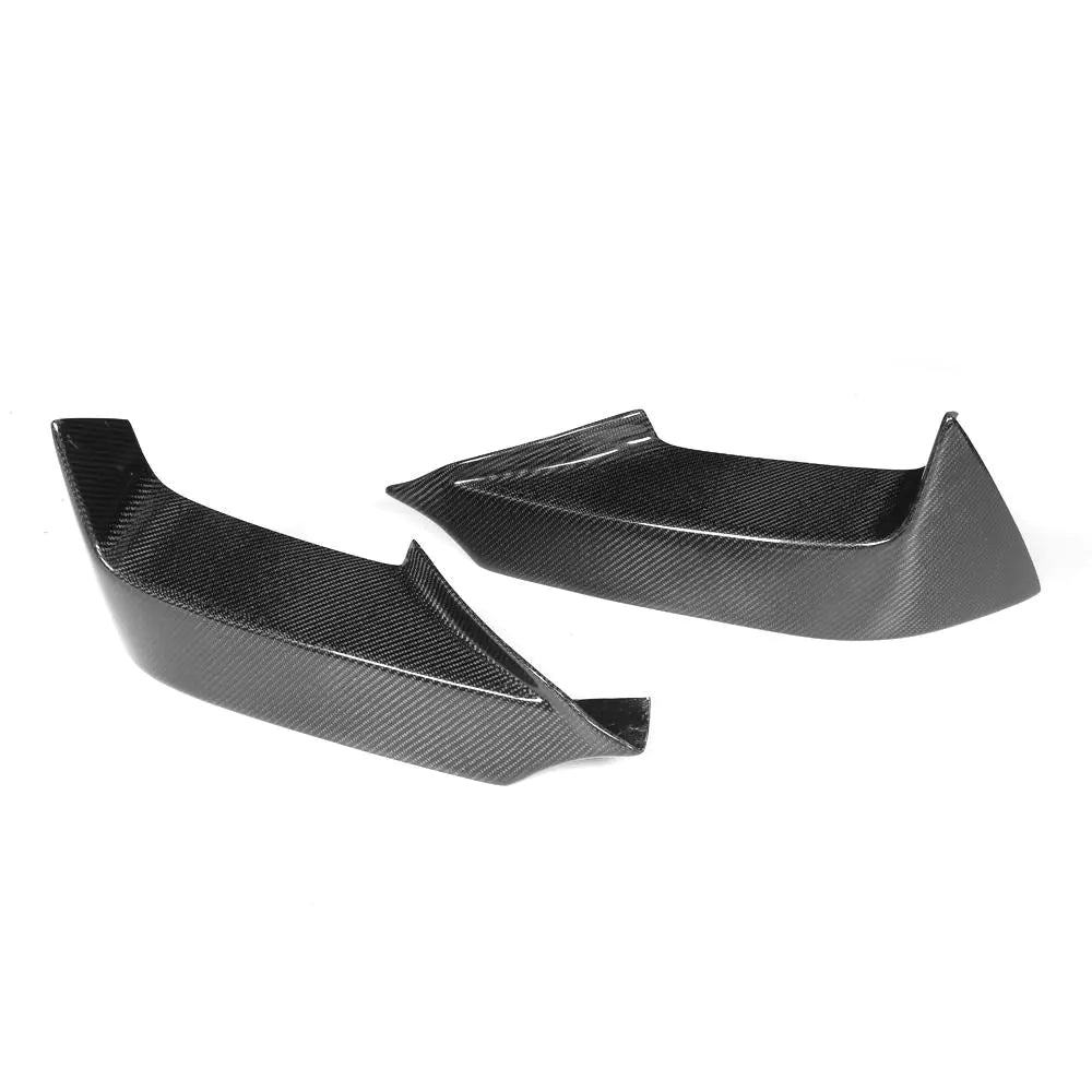 Carbon Fiber Car Front Bumper Lip Splitters Flaps Cupwings for BMW 6 Series F06 F12 F13 M tech M sport 2012 - 2016 Spoiler