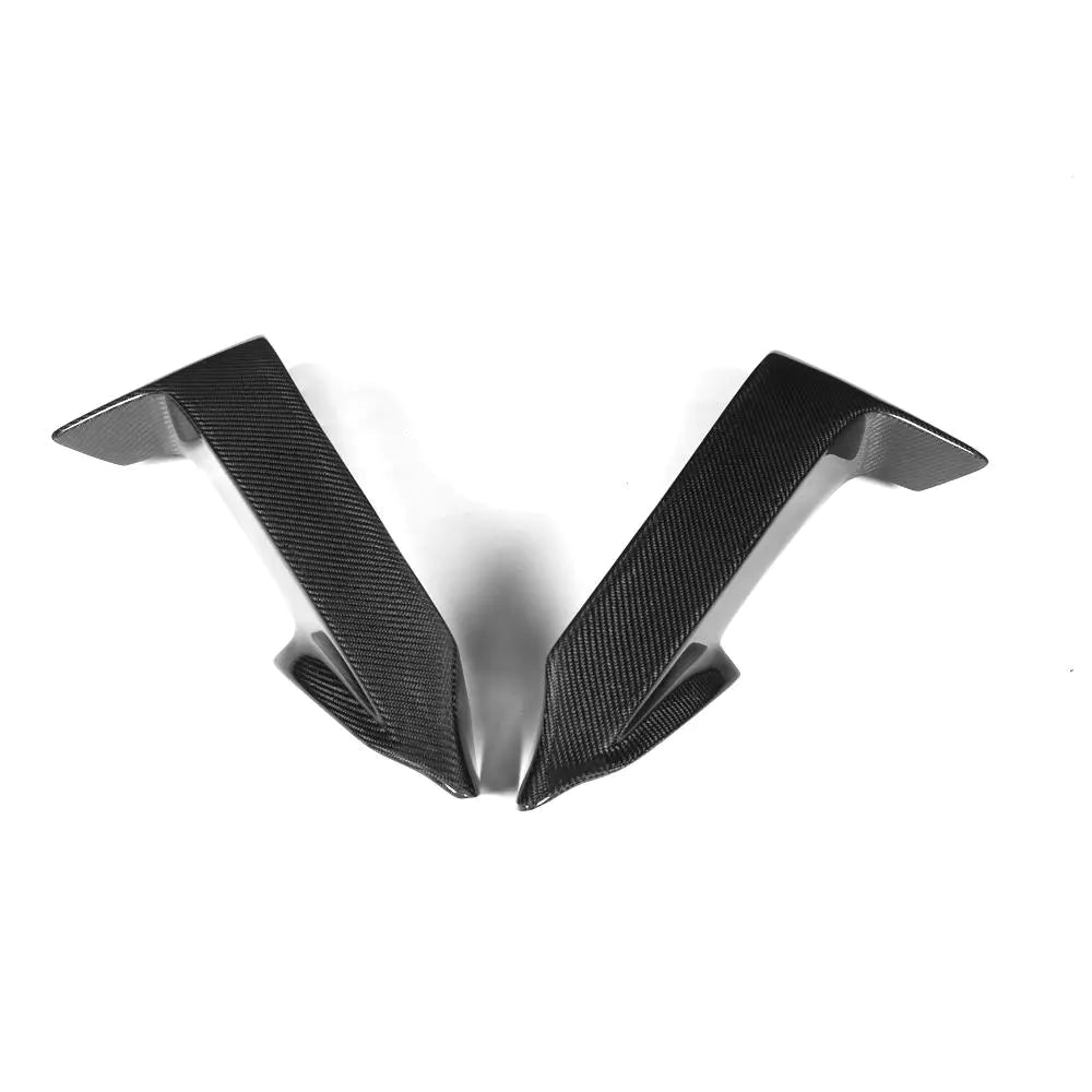 Carbon Fiber Car Front Bumper Lip Splitters Flaps Cupwings for BMW 6 Series F06 F12 F13 M tech M sport 2012 - 2016 Spoiler