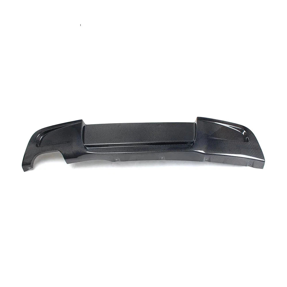Rear Bumper Diffuser Lip Guard Spoiler for BMW 1 Series E87 M Tech M Sport Bumper 2007 - 2011 Carbon Fiber