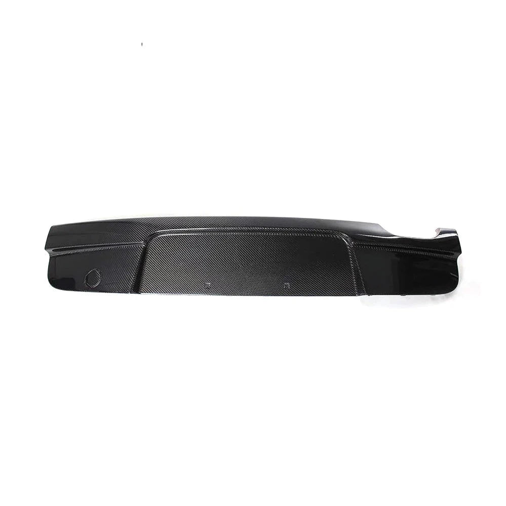 Carbon Fiber Rear Bumper Lip Diffuser for BMW E87 M Sport Hatchback 2007-2010 Single exhaust double outlet Car Styling