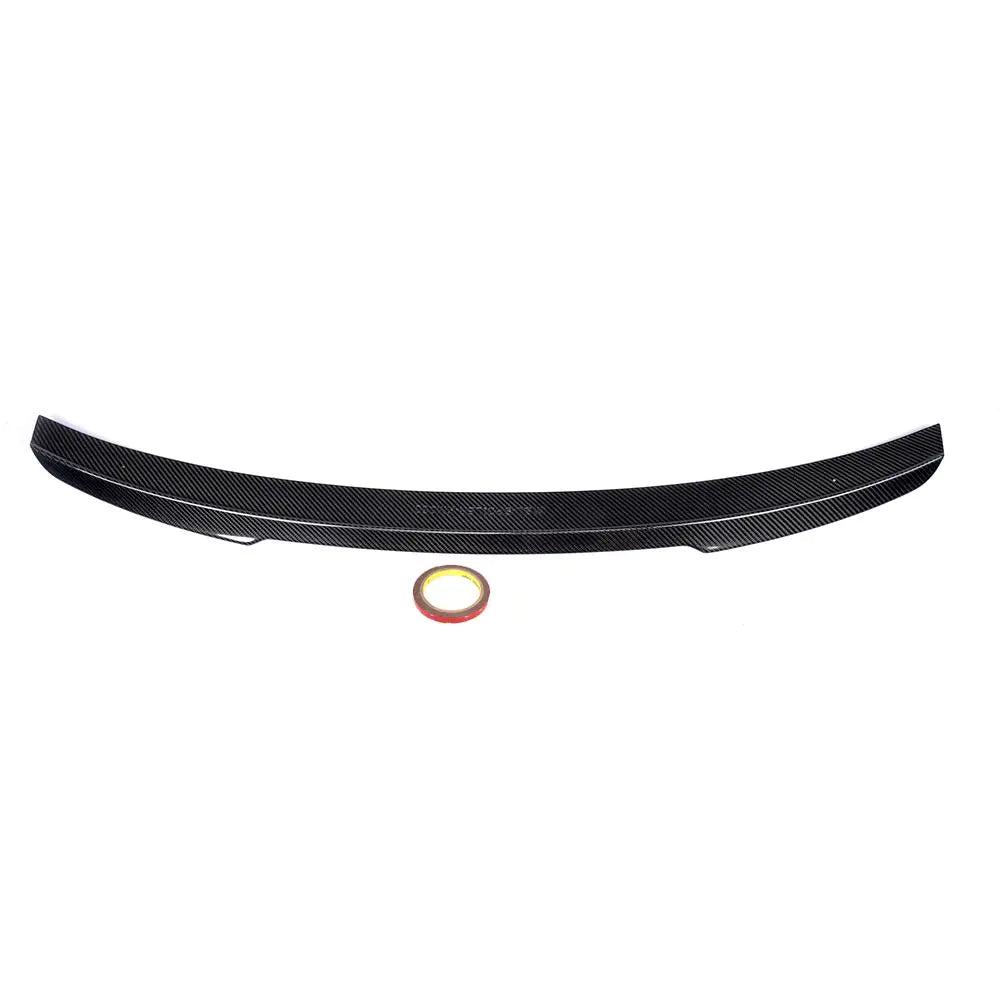 Car-Styling Carbon Fiber Auto Racing Rear Trunk Spoiler Boot Lip Wing for Audi A5 S5 Sline Sedan 4-Door 2012 - 2016