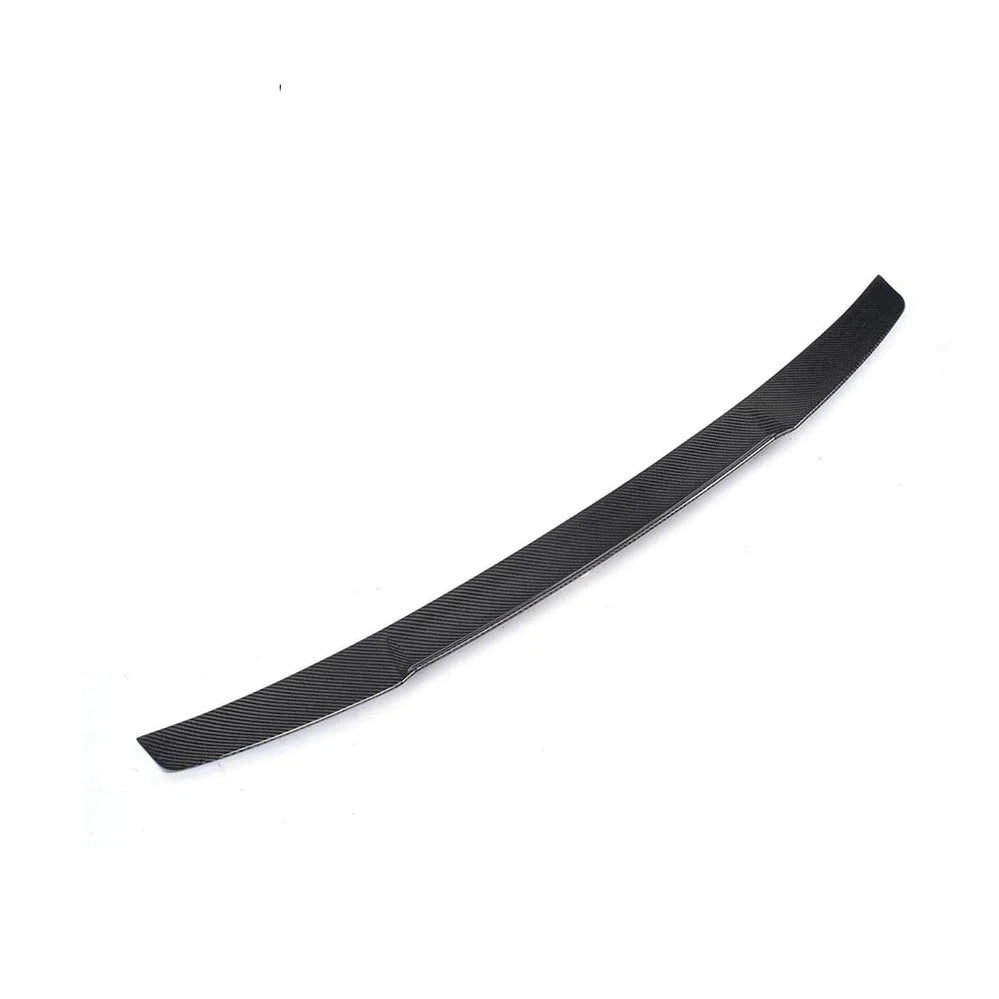 Car-Styling Carbon Fiber Auto Racing Rear Trunk Spoiler Boot Lip Wing for Audi A5 S5 Sline Sedan 4-Door 2012 - 2016