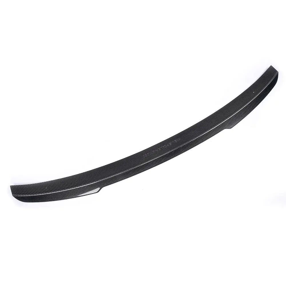 Car-Styling Carbon Fiber Auto Racing Rear Trunk Spoiler Boot Lip Wing for Audi A5 S5 Sline Sedan 4-Door 2012 - 2016