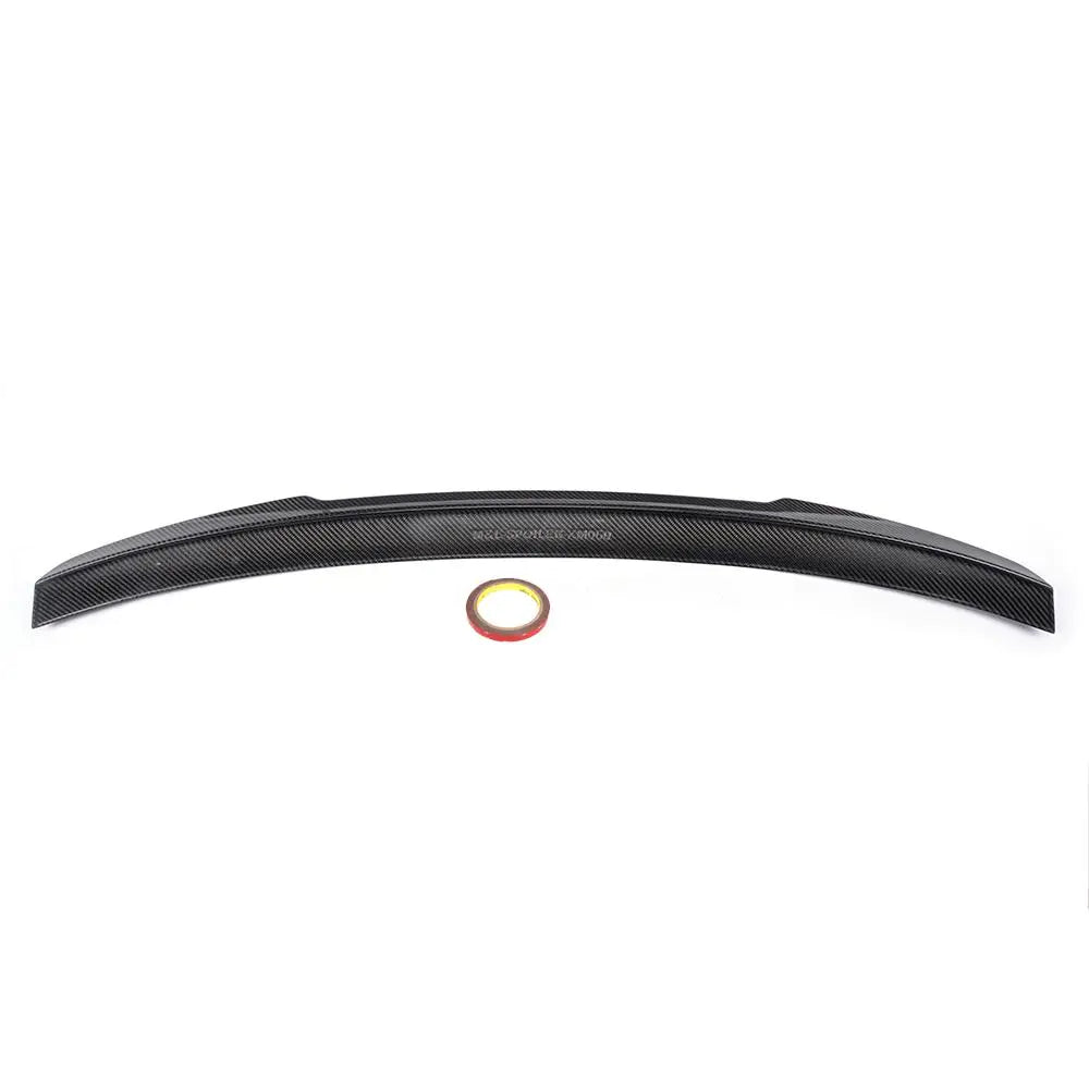 Car-Styling Carbon Fiber Auto Racing Rear Trunk Spoiler Boot Lip Wing for Audi A5 S5 Sline Sedan 4-Door 2012 - 2016