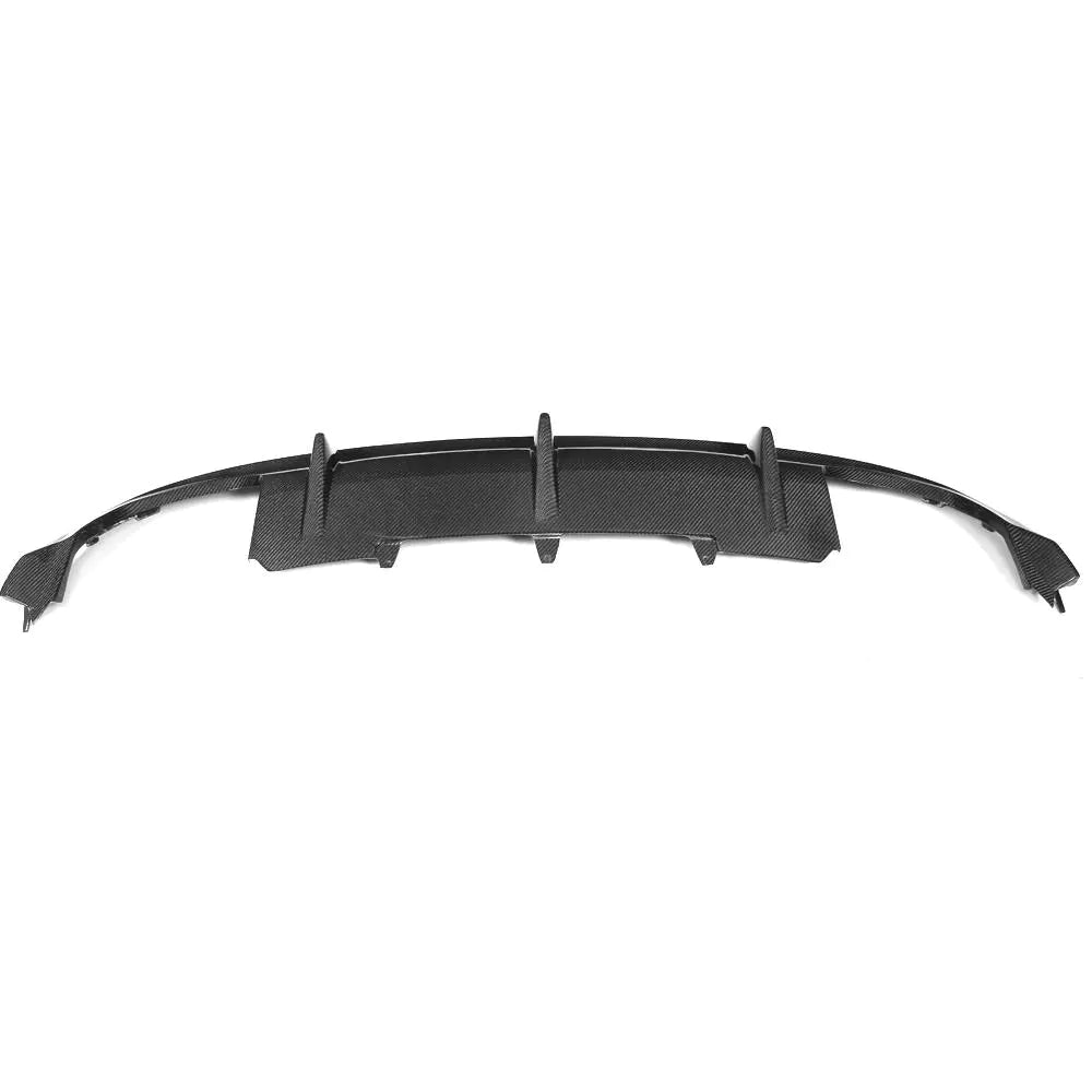 Carbon Fiber Car Rear Diffuser Lip Spoiler Bumper Guard for Audi A5 Sline S5 4 Door 2 Door Sedan Coupe Convertible 2012 - 2016