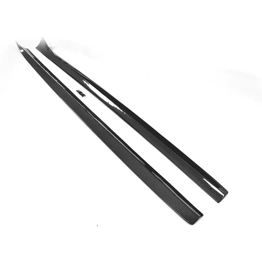 Carbon Fiber Side Skirts Extension for Audi A5 / A5 S Line / S5 Coupe 2 Door Convertible 2008-2016 Car Styling